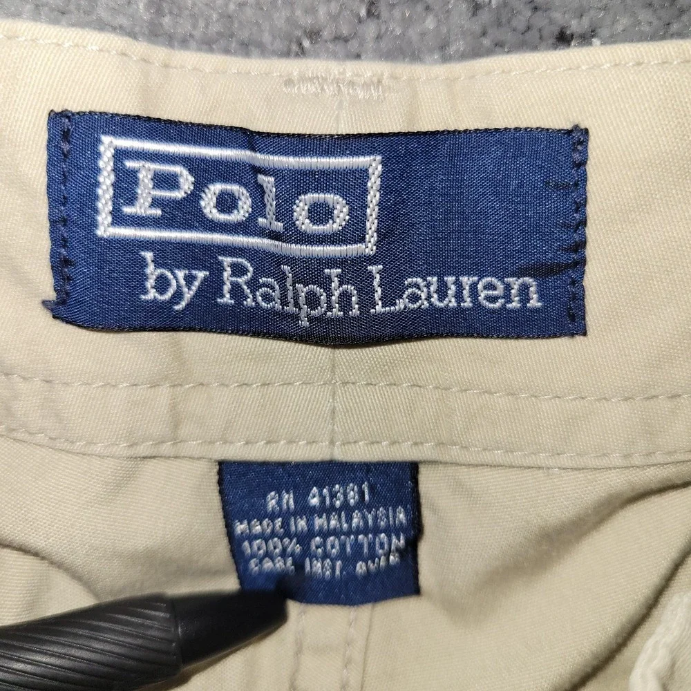 Polo Ralph Lauren Chino Shorts Mens 34 Khaki 8